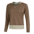 Nagino Run Running shirt Women - beige, cream