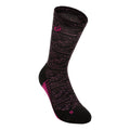 Performance Run Crew Running socks Unisex - black, pink