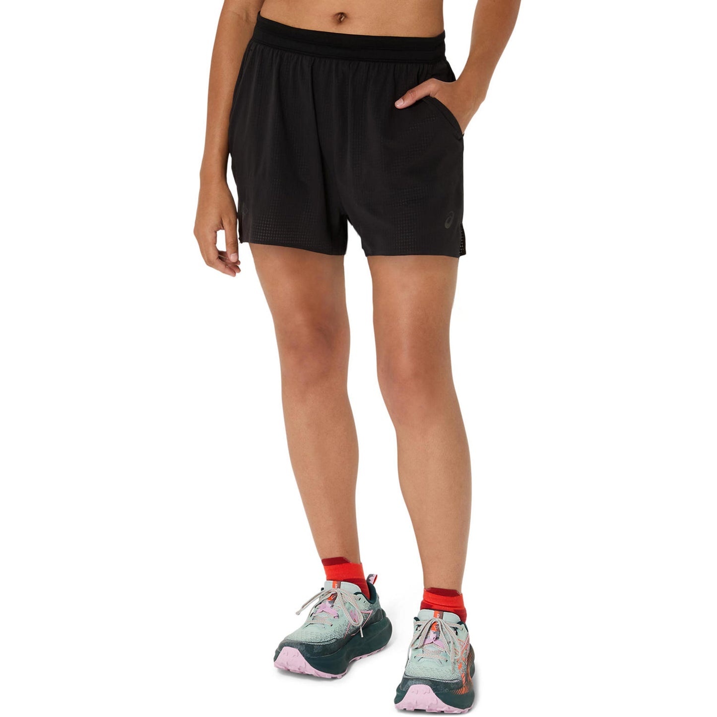 ASICS Fujitrail Elite Running Shorts Women-Black