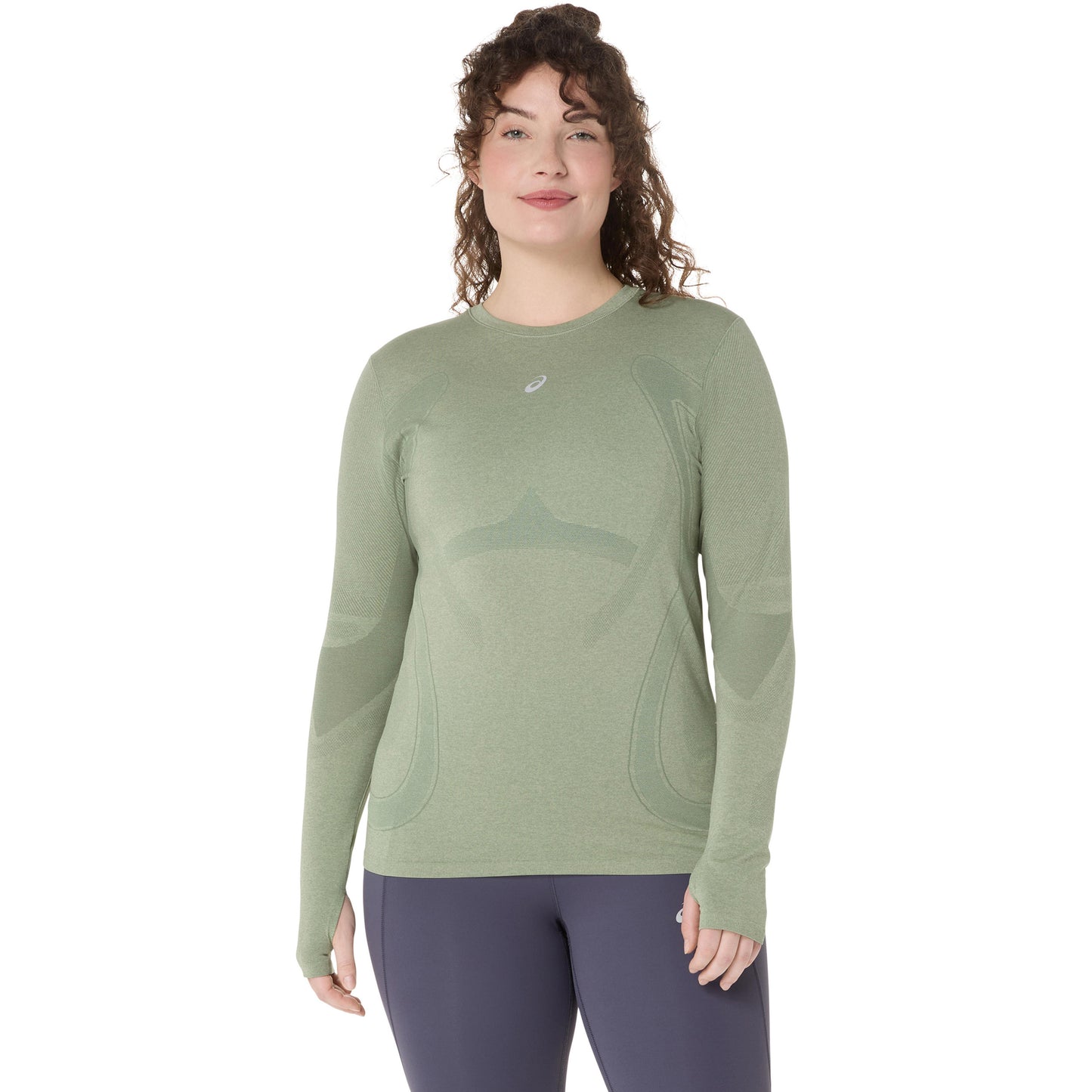 ASICS Road Seamless  Running shirt Women - grey, blue