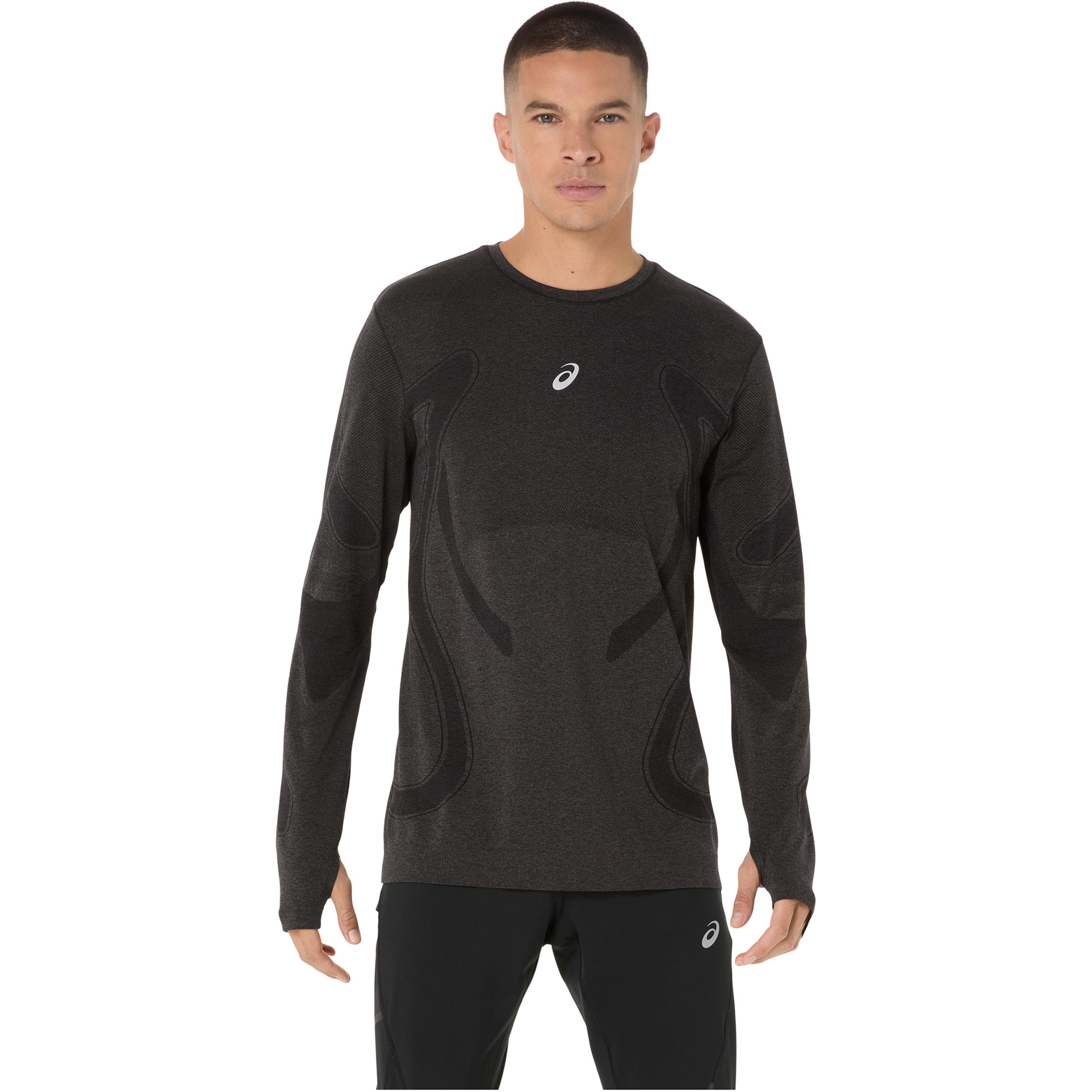 ASICS Road Seamless  Running shirt Men - black