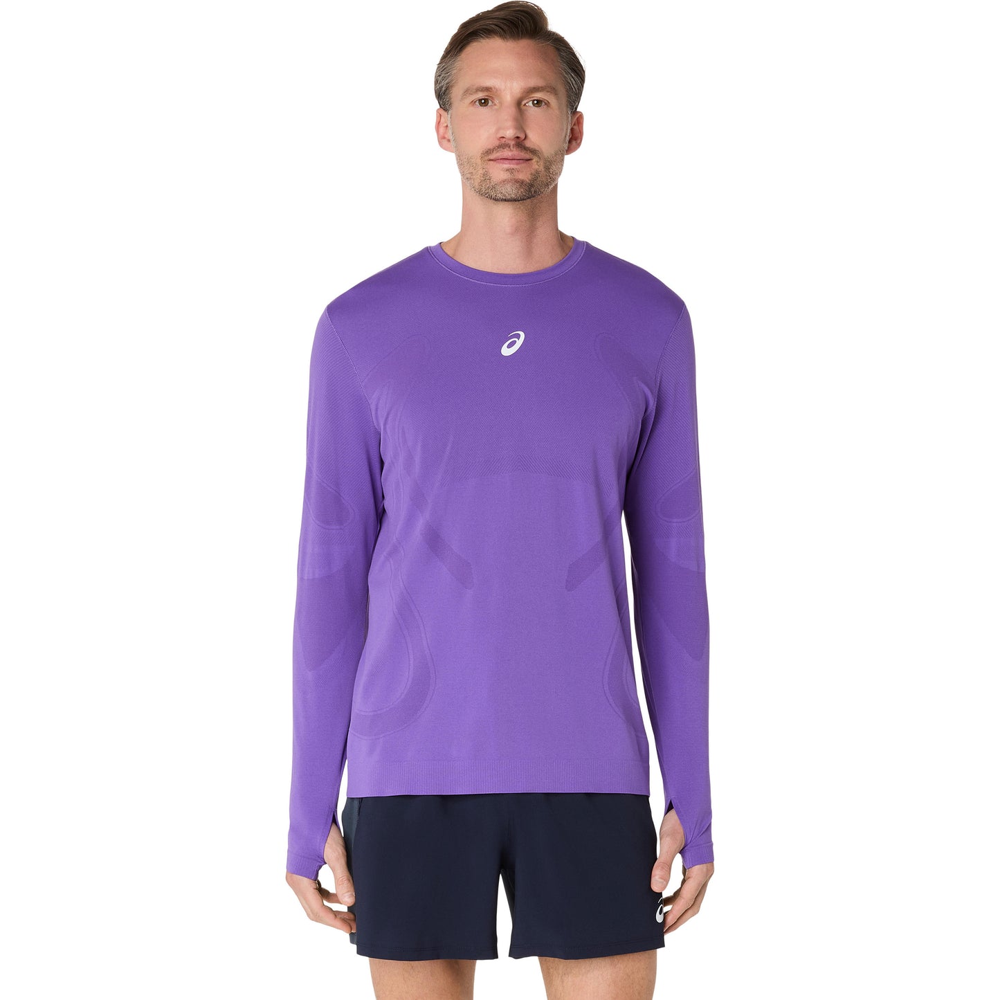 ASICS Road Seamless  Running shirt Men - lilac