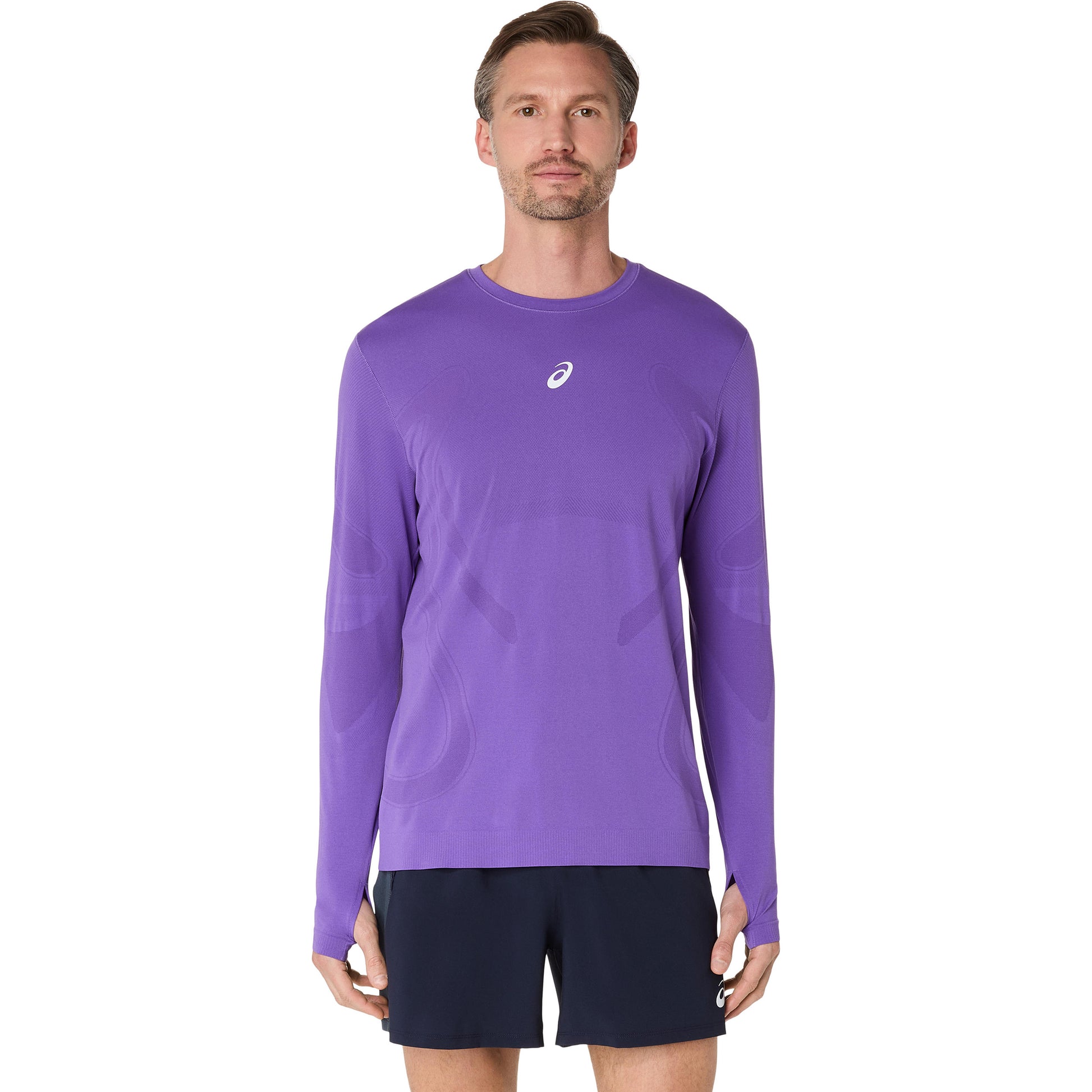 ASICS Road Seamless  Running shirt Men - lilac