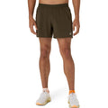 Road 5in Running shorts Men-brown, green