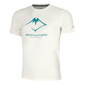 Fujitrail Logo Running shirt Men - cream, turquoise