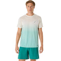 Seamless Running shirt Men - cream, mint