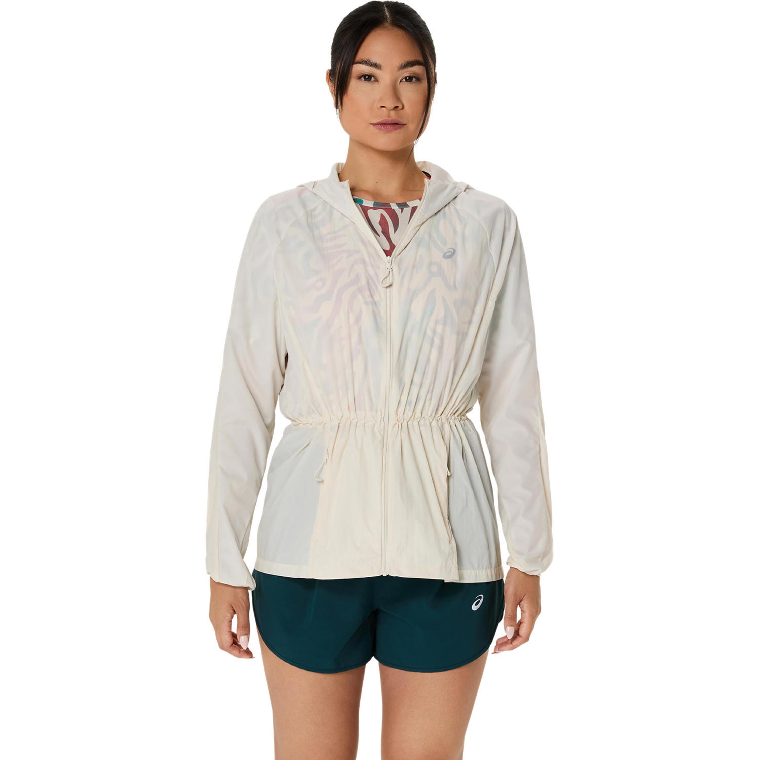 Road Running jacket Women-cream – Running Point