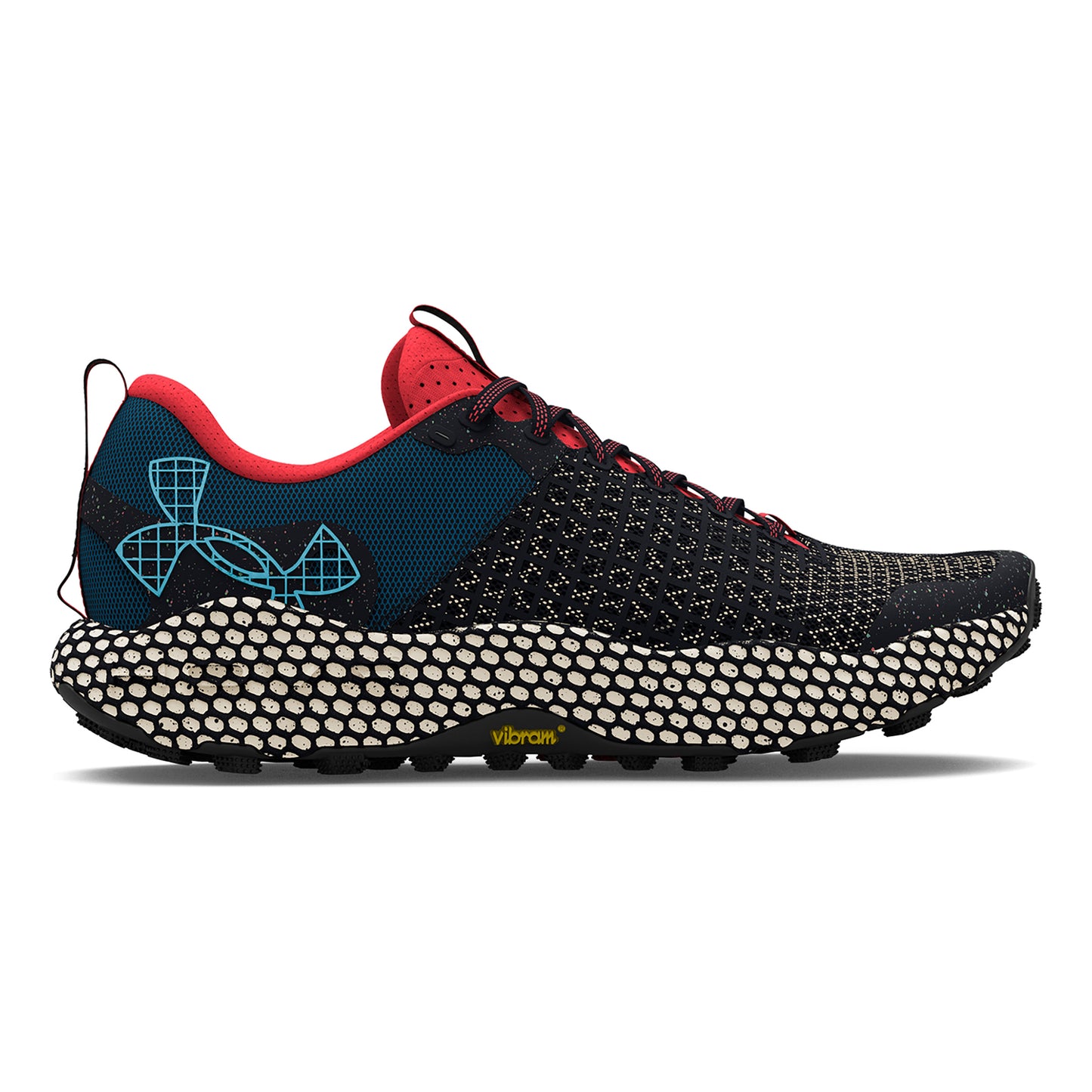 Under Armour HOVR Dark Sky Trail running shoe Unisex - black, blue
