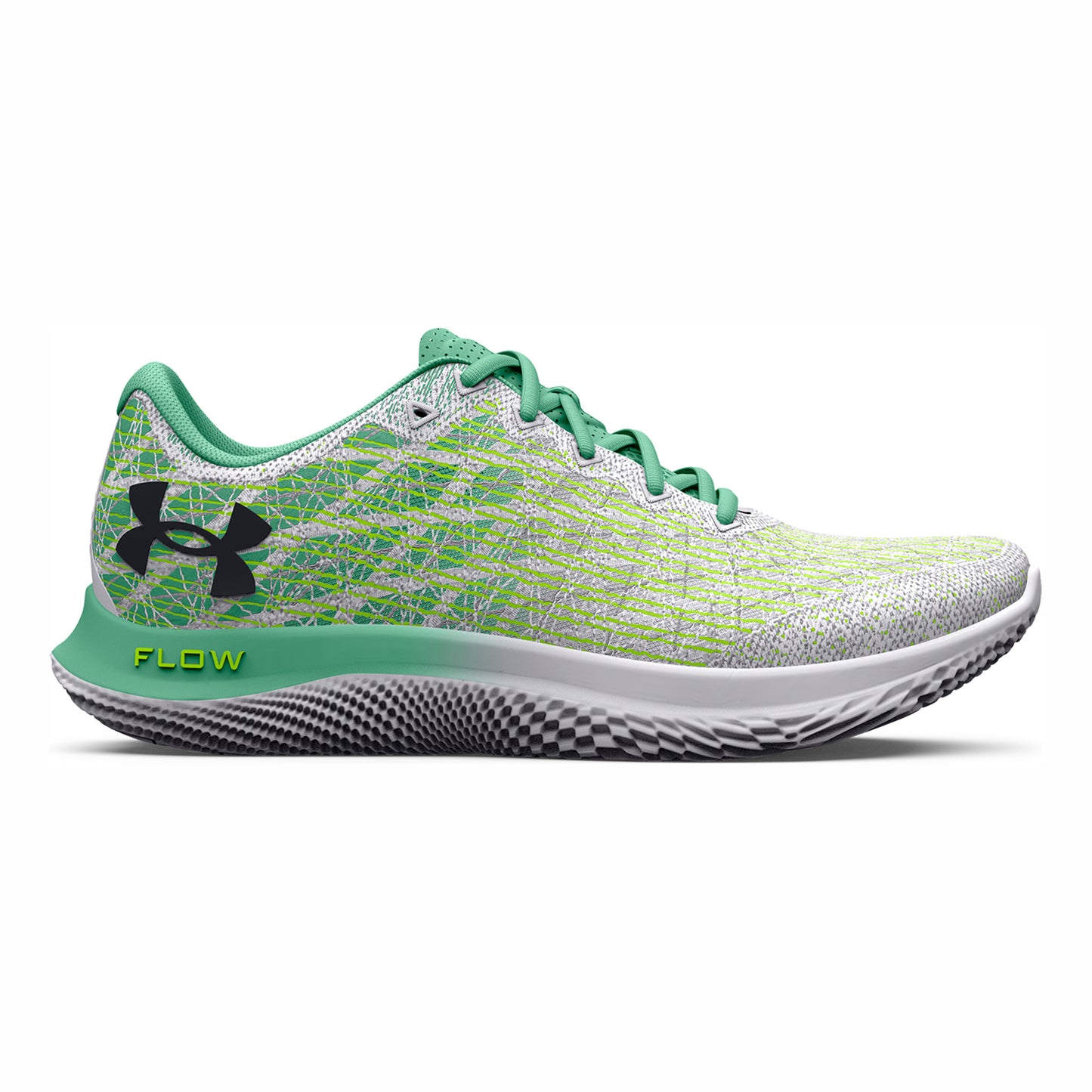Under Armour FLOW Velociti Wind 2 Neutral Running Shoe Women-White,Green