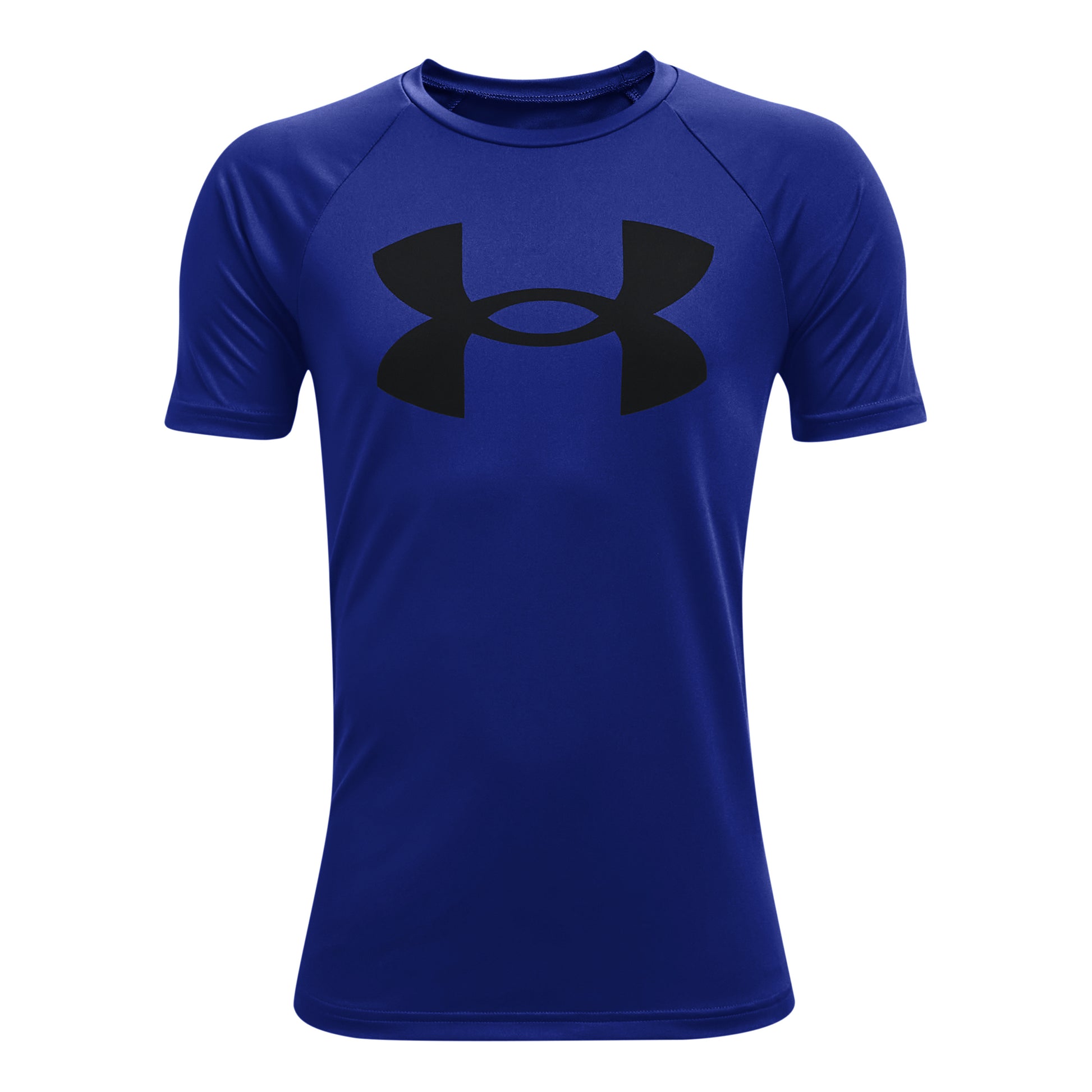 Under Armour Tech Big Logo T-Shirt Boys - blue, black