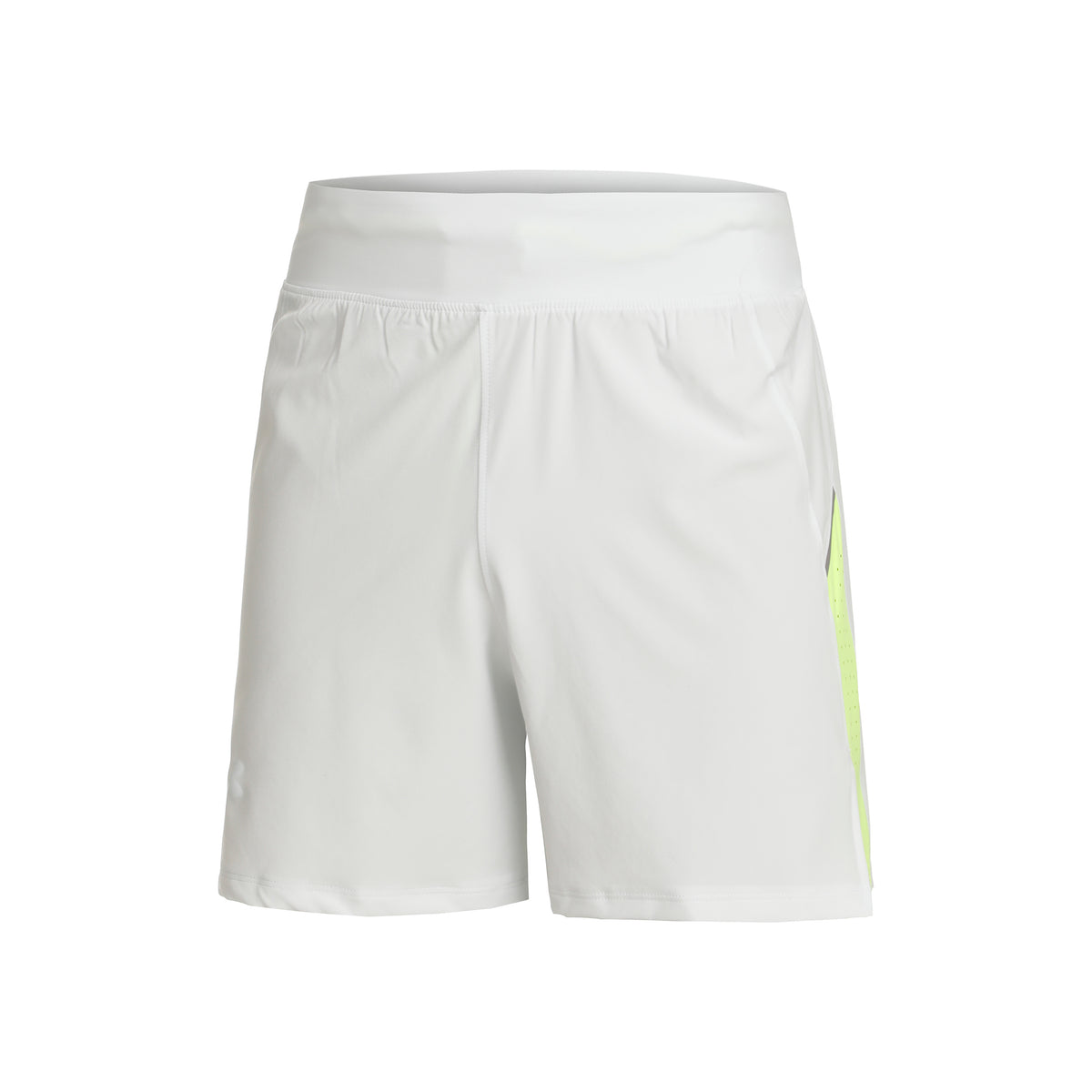 Under Armour Launch Elite 7in Shorts Men - white, neon yellow