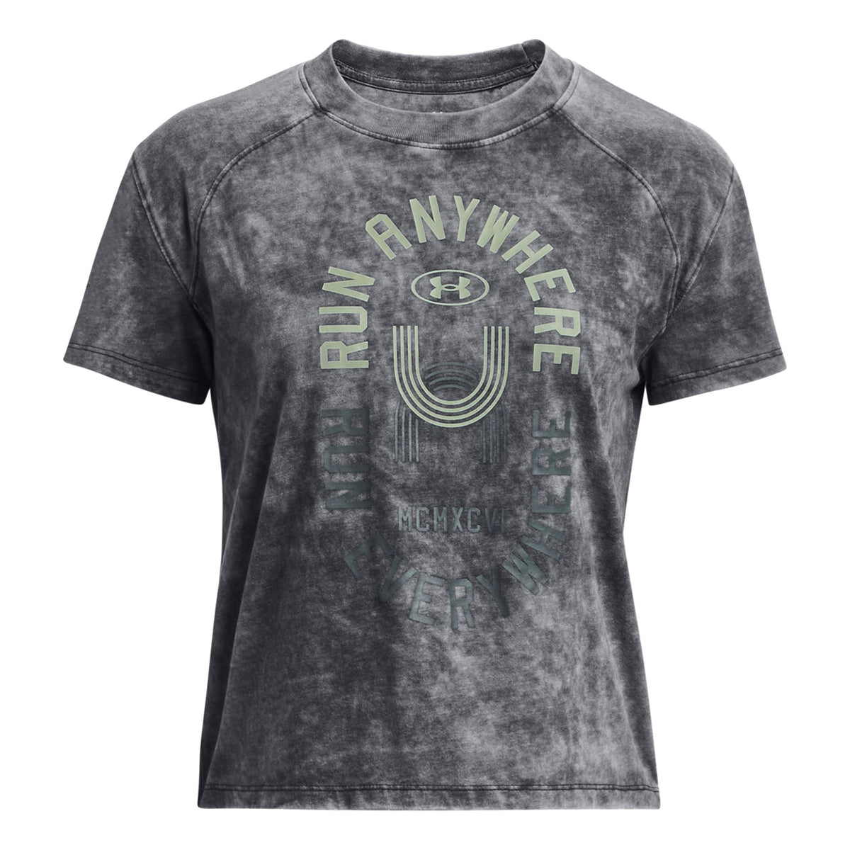 Under Armour Run Everywhere Graphic Running shirt Women - black,