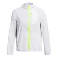 Launch Lightweight Running jacket Women - white, neon yellow