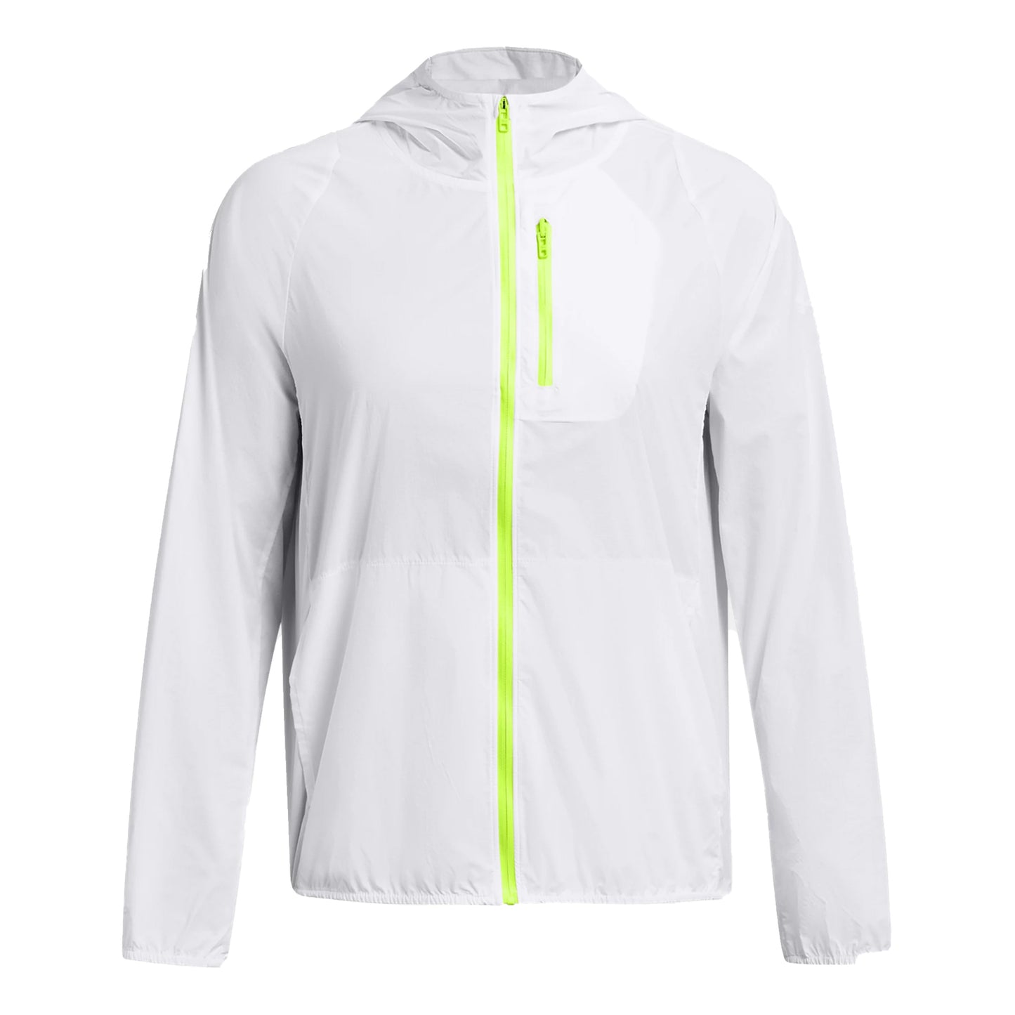 Under Armour Launch Lightweight Running jacket Women - white, neon yellow