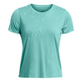 Streaker Splatter SS Running shirt Women - turquoise,