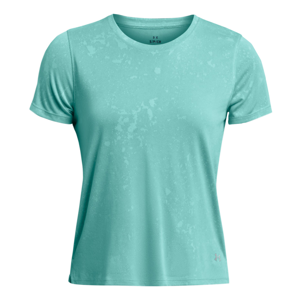 Under Armour Streaker Splatter SS Running shirt Women - turquoise,