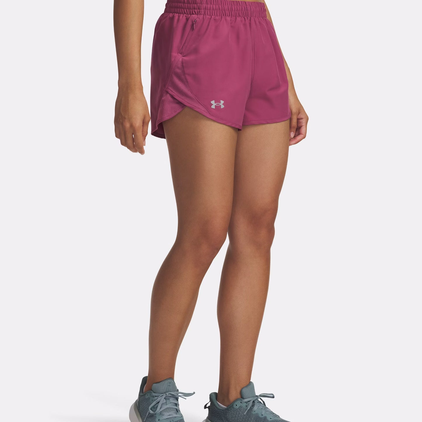 Under Armour Fly By 3in  Running shorts Women - pink, pink