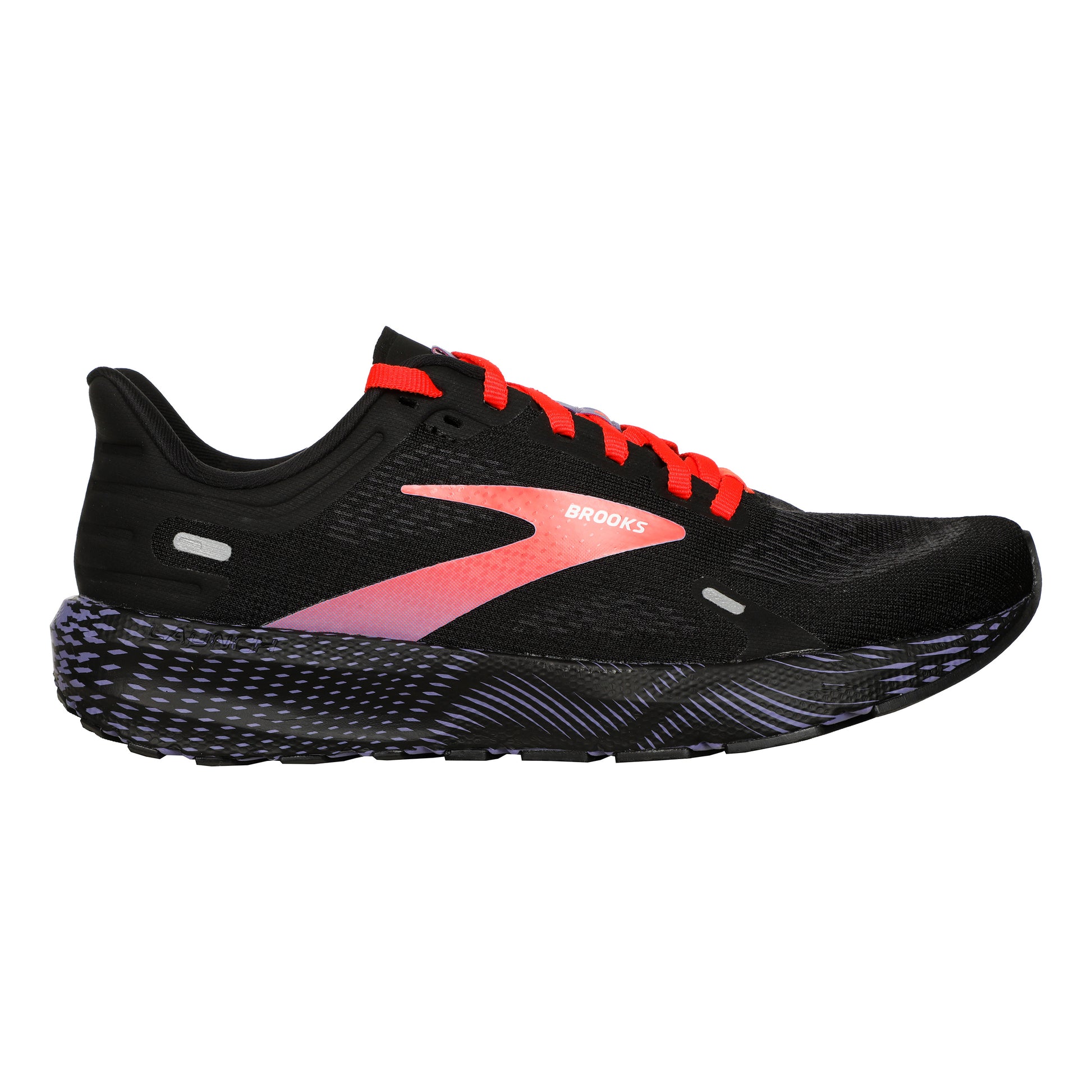 Brooks Launch 9 Neutral running shoe Women - black, coral