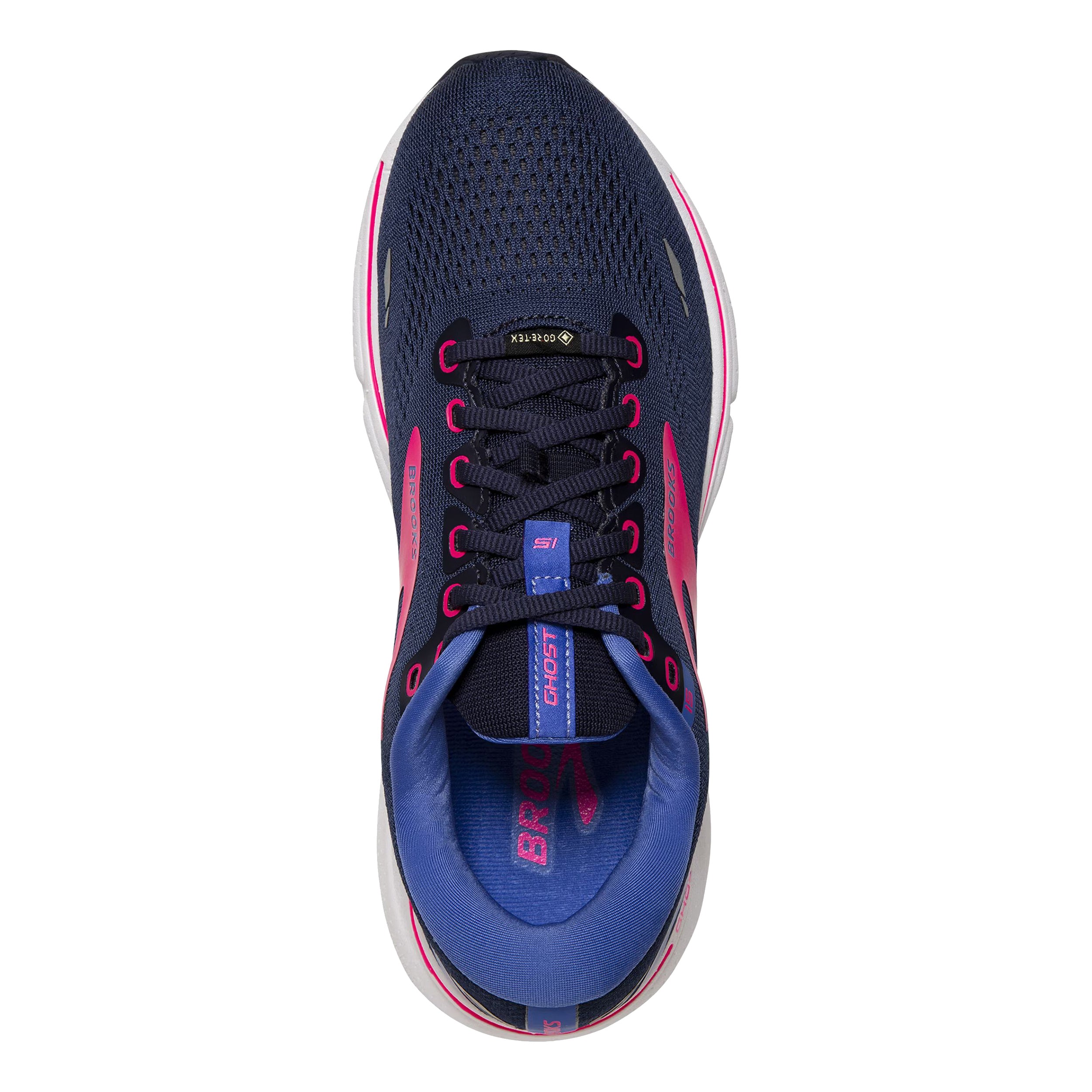 Ghost 15 GTX Neutral Running Shoe Women-Black,Blue | Running Point