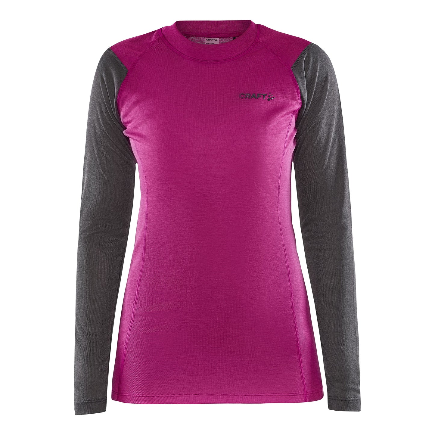 Craft Core Warm Baselayer Long sleeve Women - berry, grey