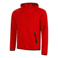 Crew Hood Hoody Men - red,