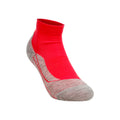 RU4 Endurance Short Running Socks Women - red, lightgrey