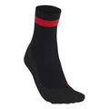 RU4 Endurance Running Socks Men - black, red