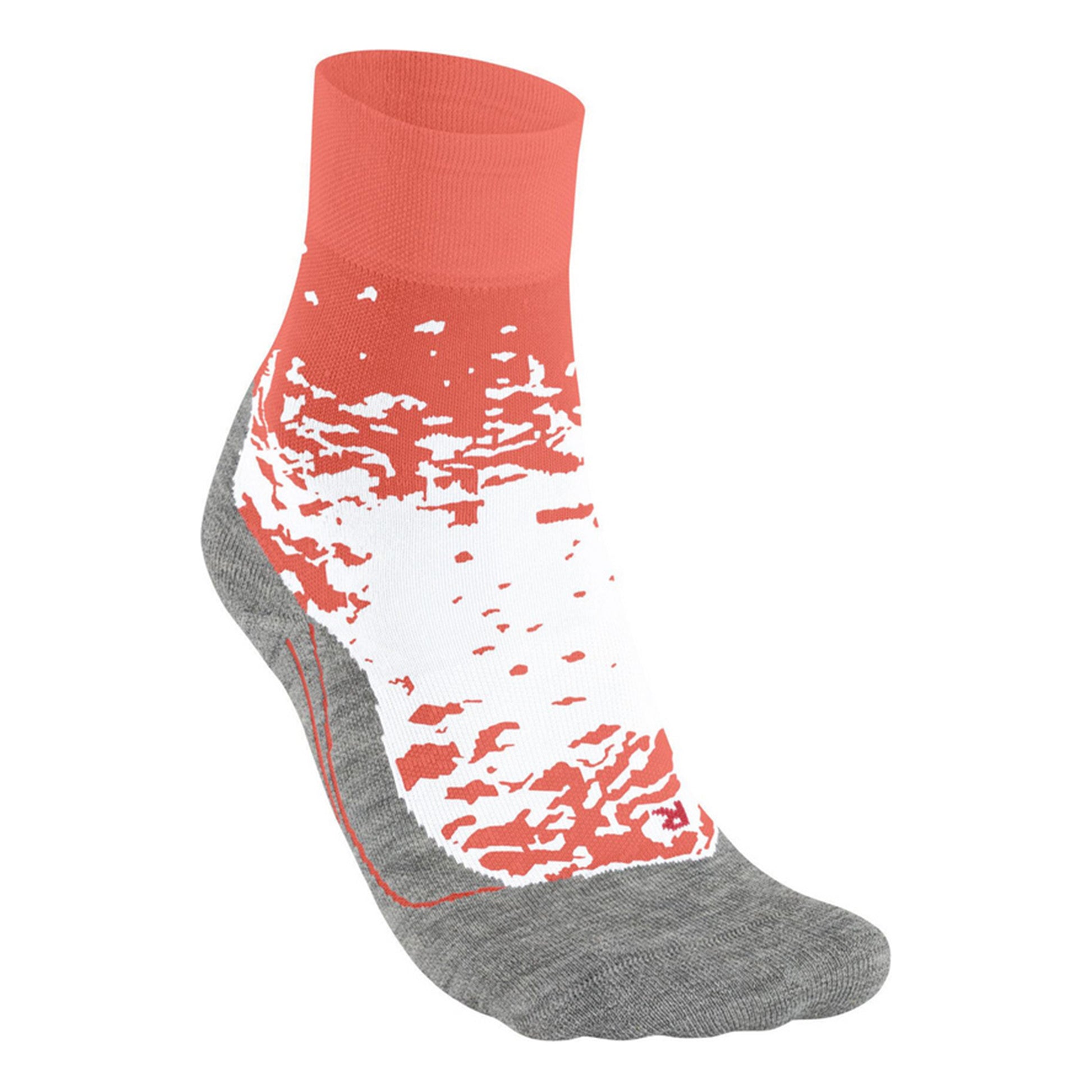 Falke RU4 Endurance Running Socks Women-Orange,Grey