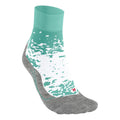 RU4 Endurance Running Socks Women-Green,Grey
