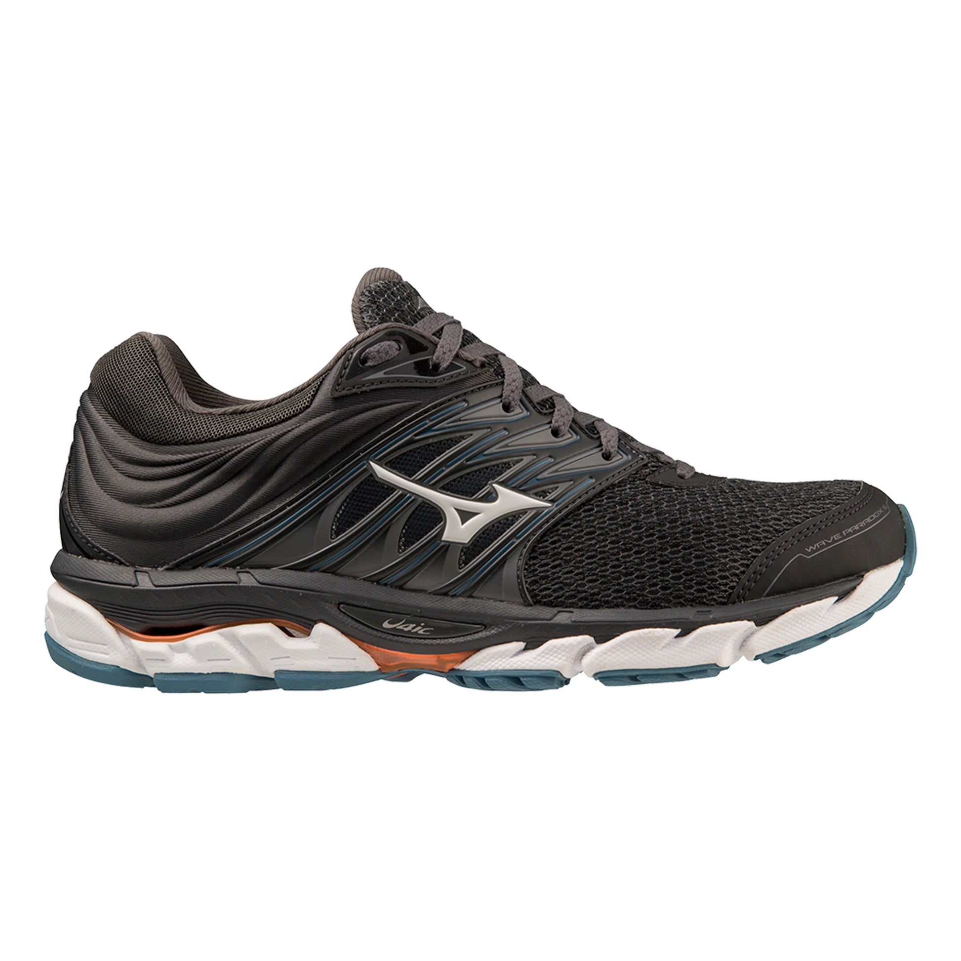 Mizuno Wave Paradox 5 Stability running shoe Men - black, grey