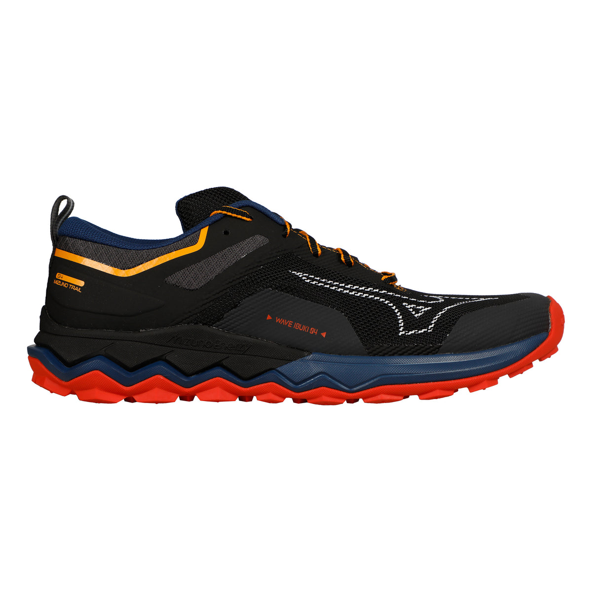 Mizuno Wave Ibuki 4 Trail running shoe Men - black, orange