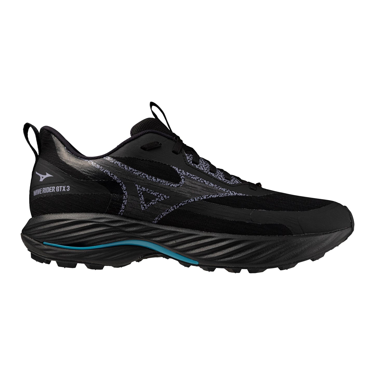Mizuno Wave Rider GTX 3                    Trail running shoe Men-black, turquoise