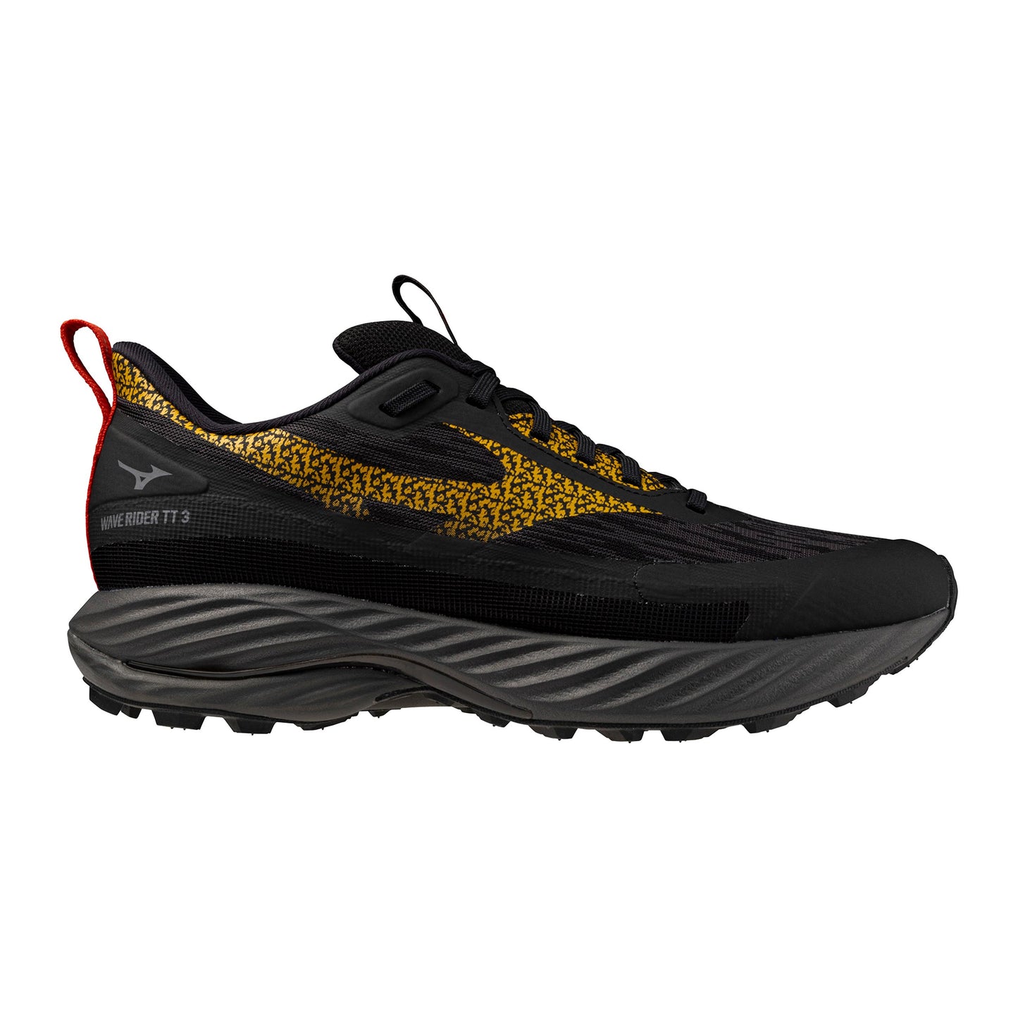 Mizuno Wave Rider TT 3                 Trail running shoe Women-black, golden yellow