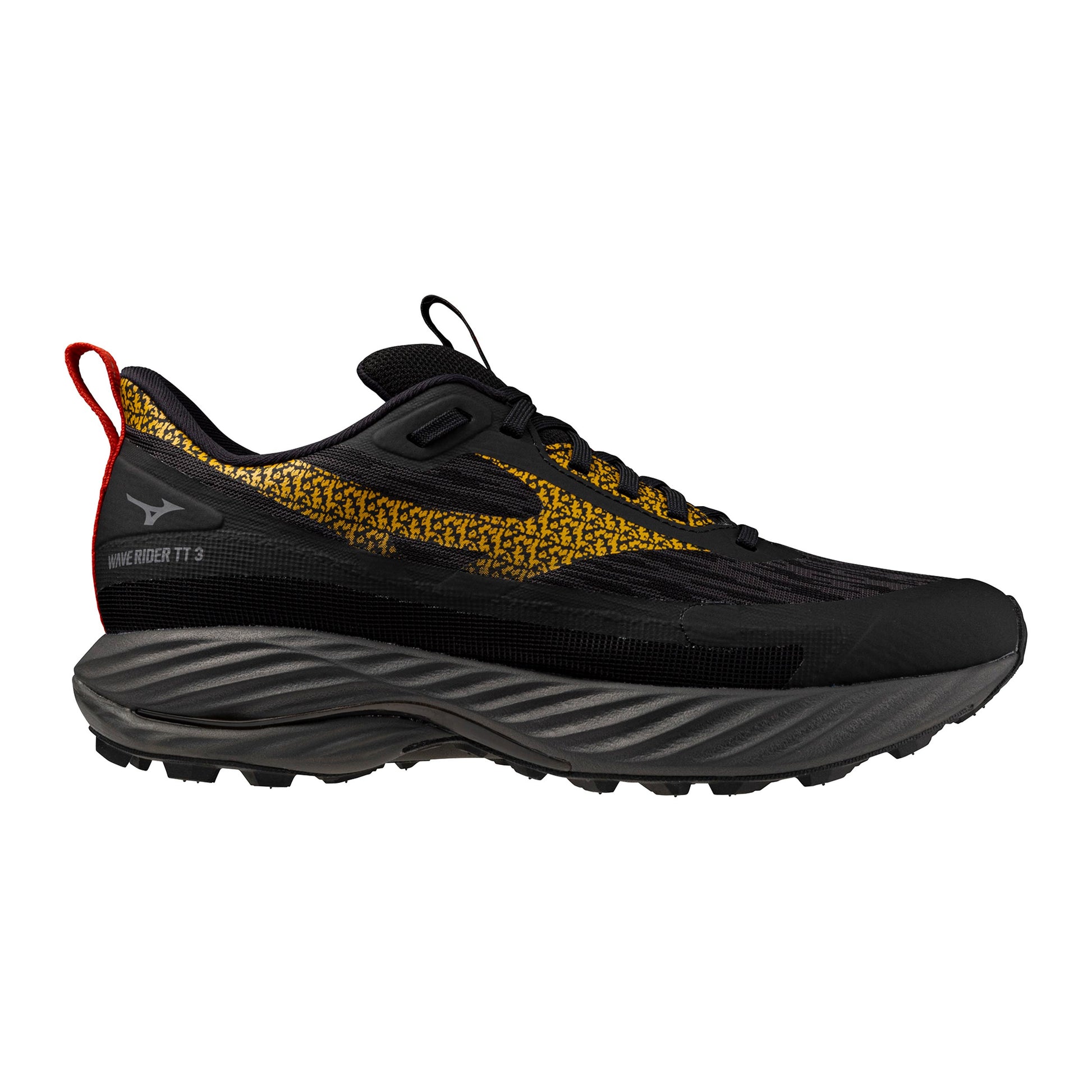 Mizuno Wave Rider TT 3                 Trail running shoe Women-black, golden yellow