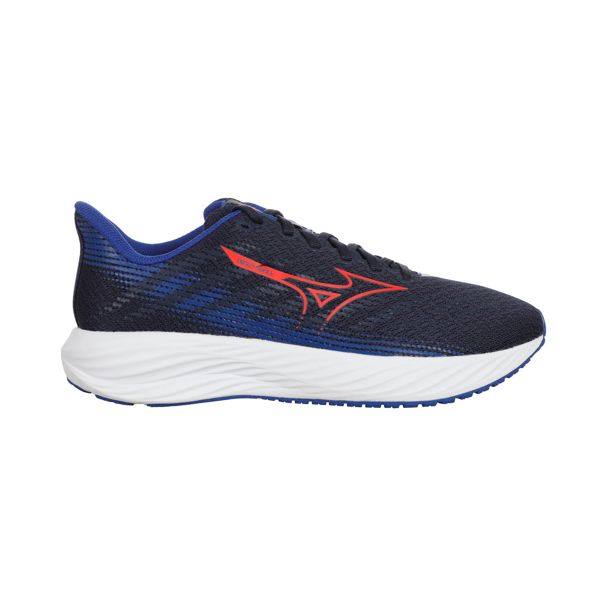Mizuno Enerzy Rider Jnr  Neutral running shoe Kids - dark blue, red