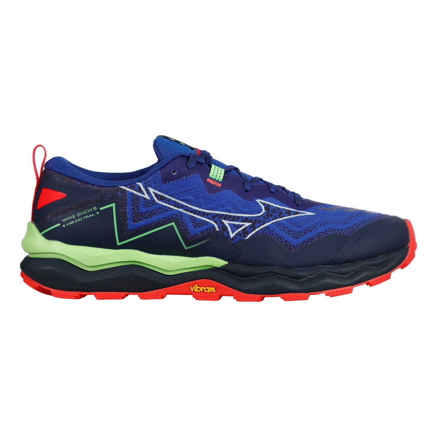 Mizuno Wave Daichi 9                       Trail running shoe Men-dark blue, white