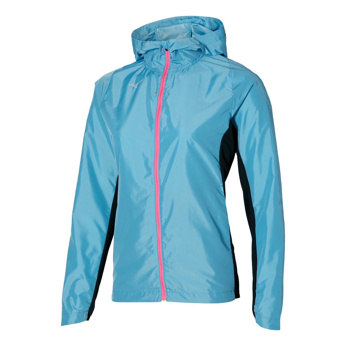 Mizuno Alpha Running jacket Women - light blue,