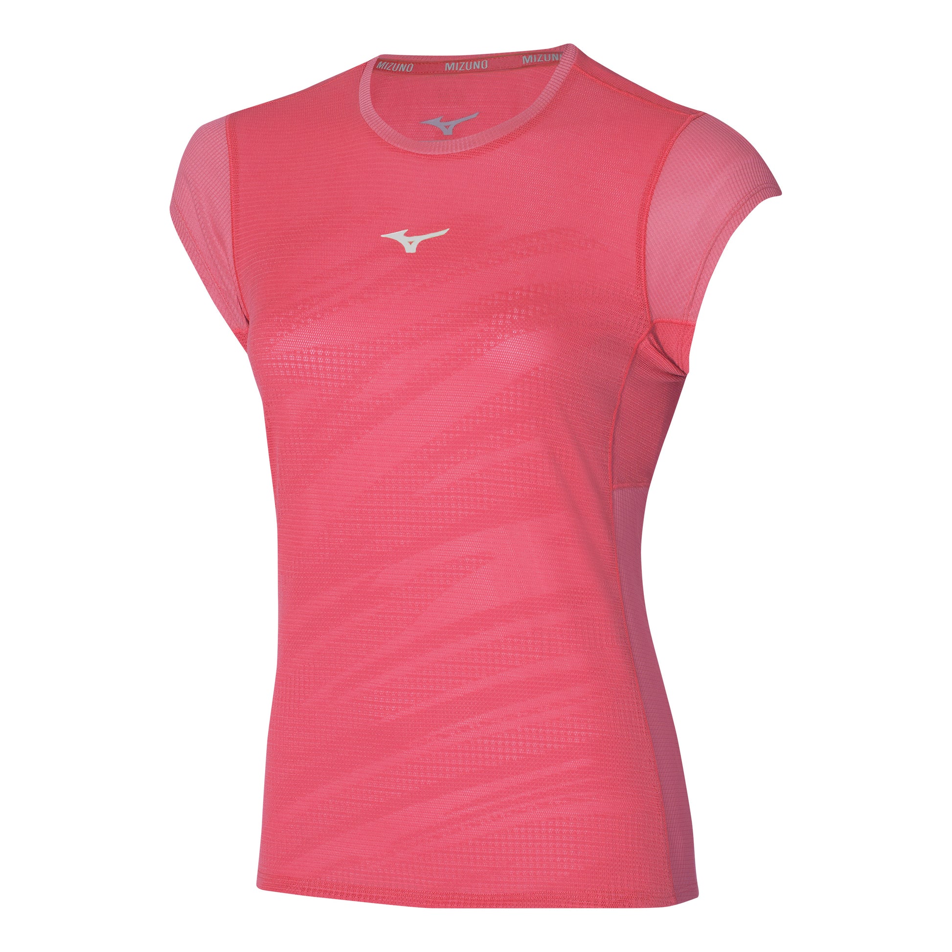 Mizuno Aero Running Shirt Women-Red