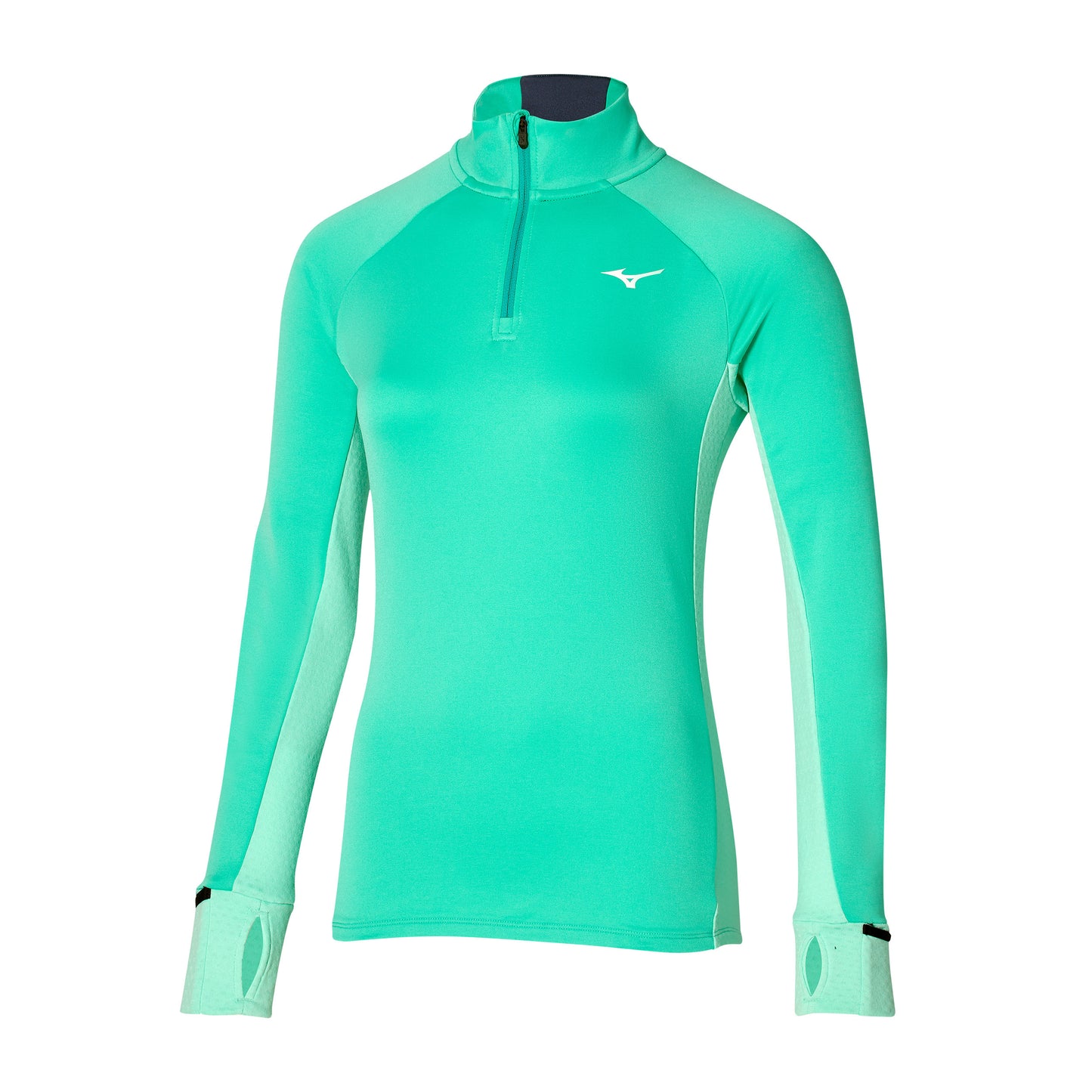 Mizuno Warmalite Half-Zip Running top Women - turquoise,