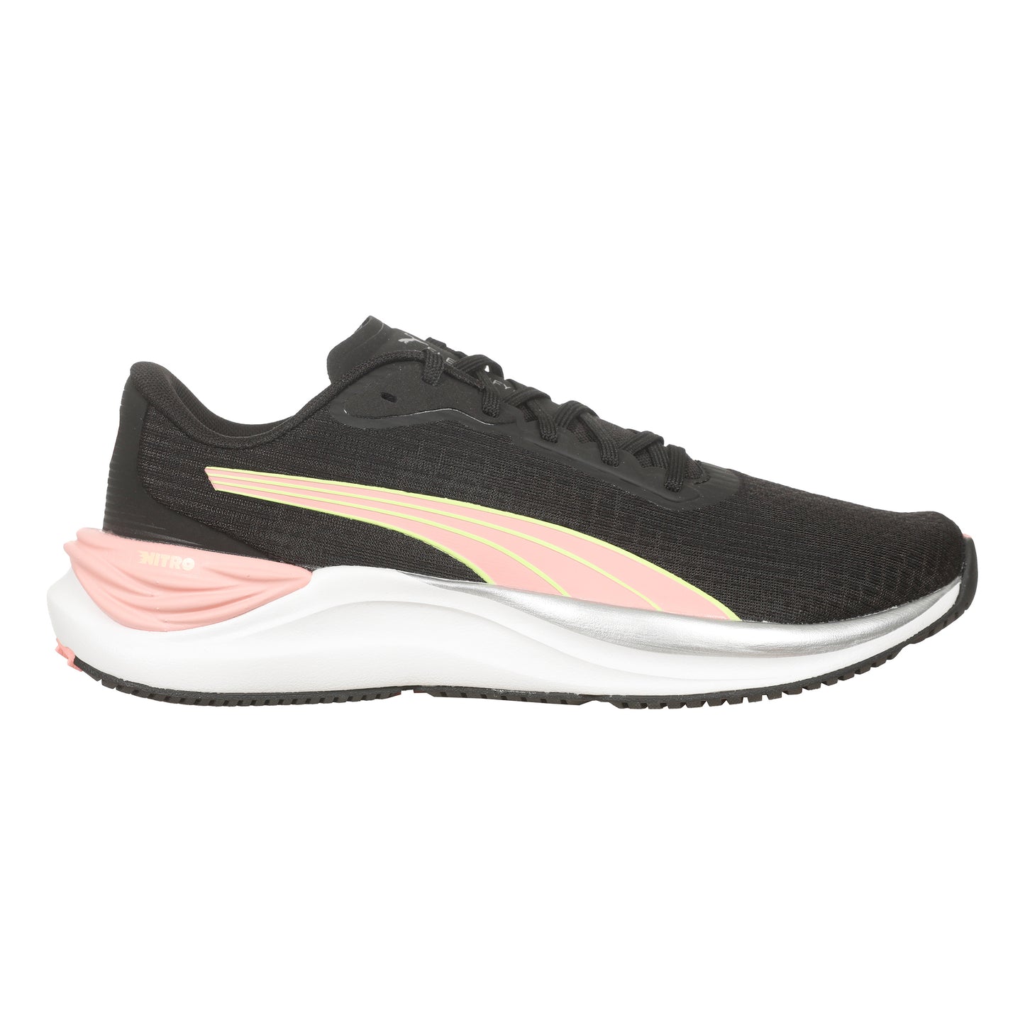 Puma Electrify Nitro 3 Neutral Running Shoe Women-Black,Pink