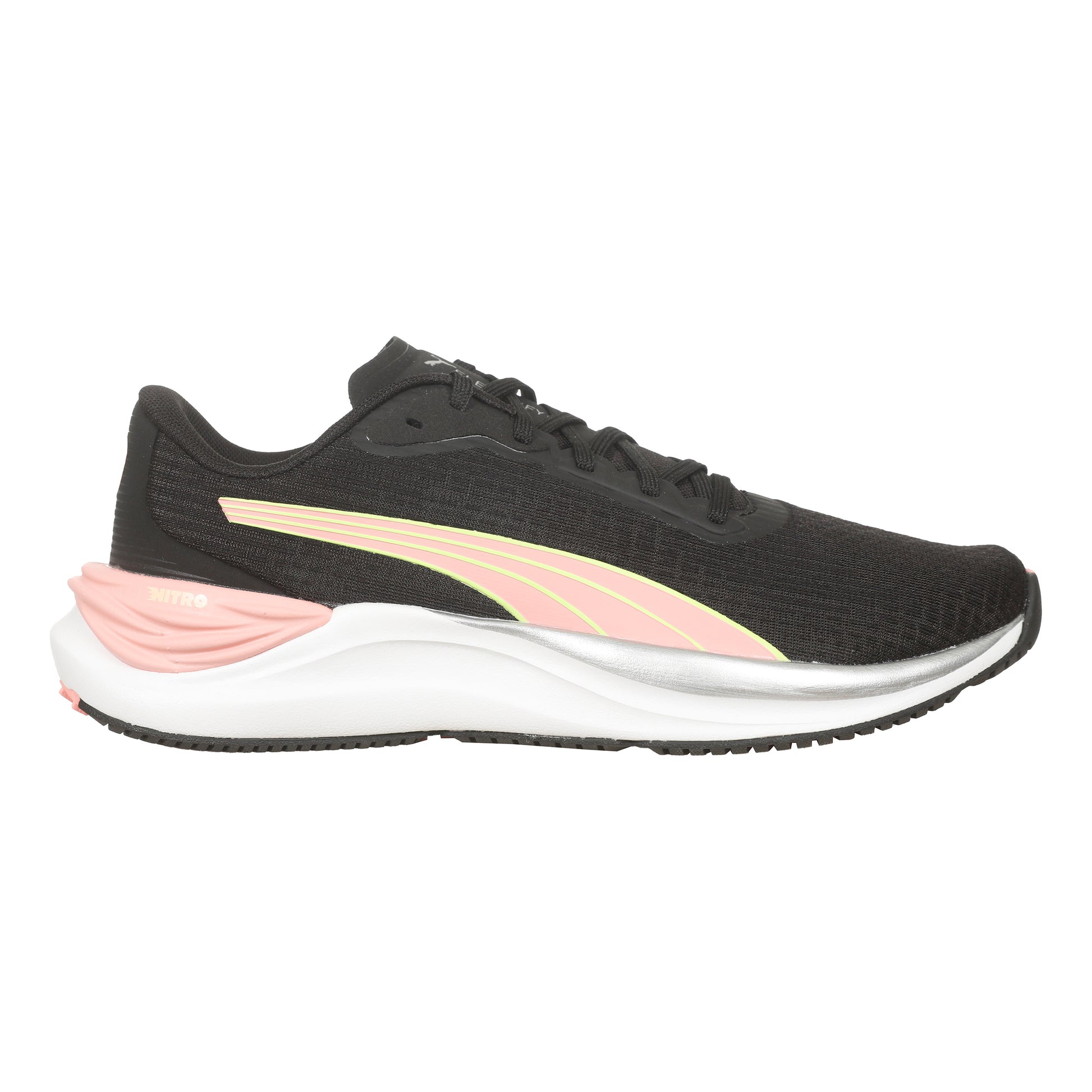 Puma Electrify Nitro 3 Neutral Running Shoe Women-Black,Pink