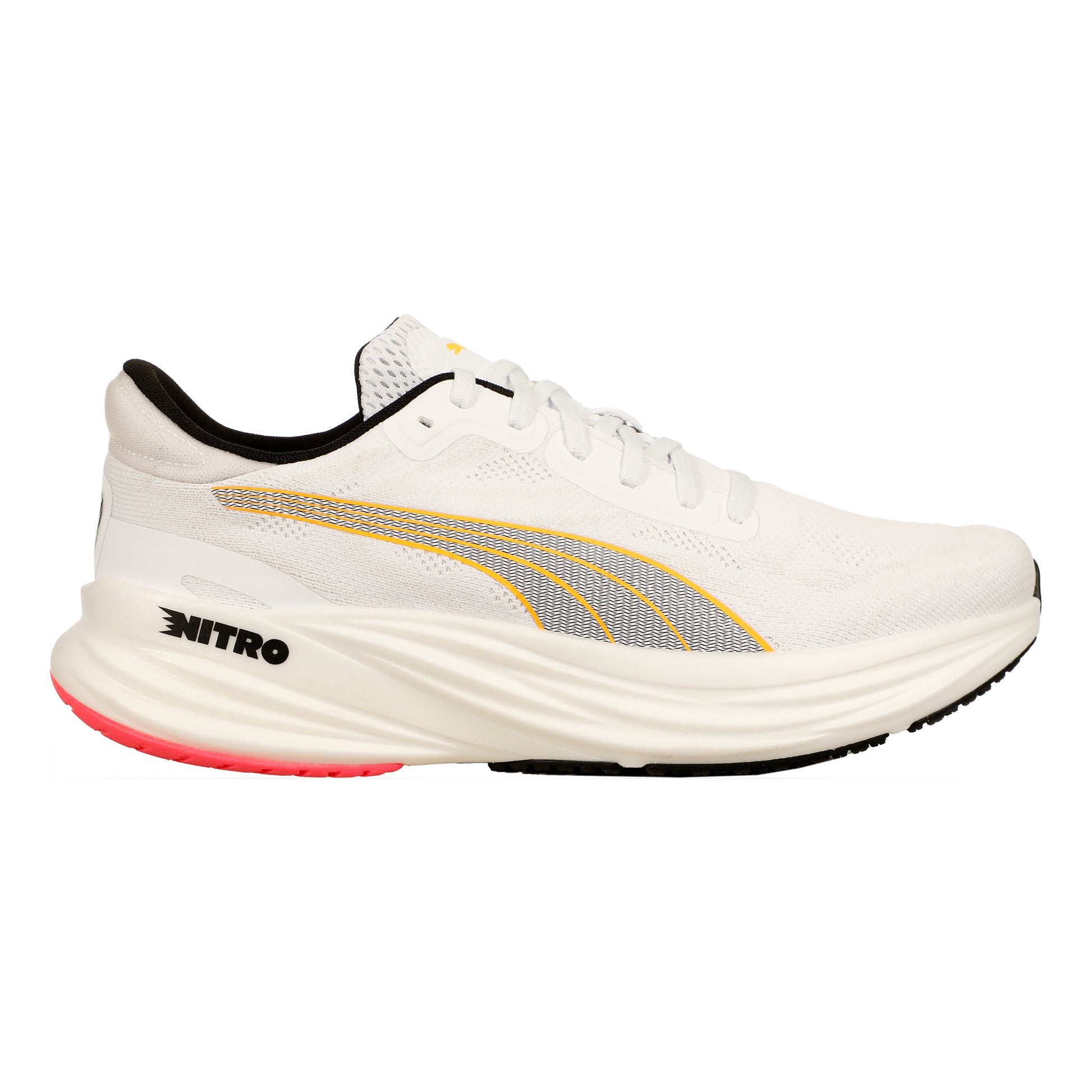 Puma Magnify Nitro 2 Neutral running shoe Men - white, yellow