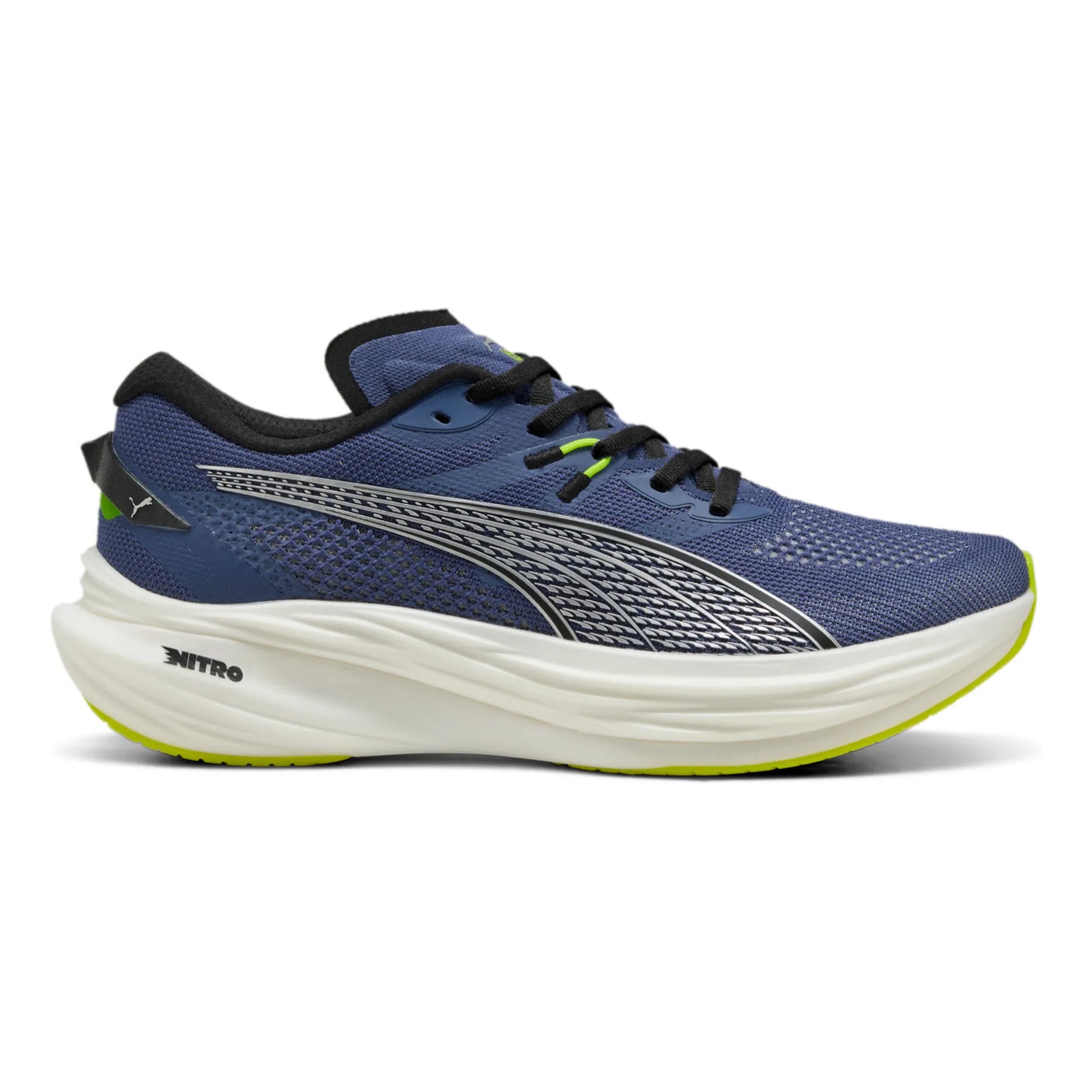 Puma Deviate Nitro 3 Neutral Running Shoe Men-Blue,Yellow
