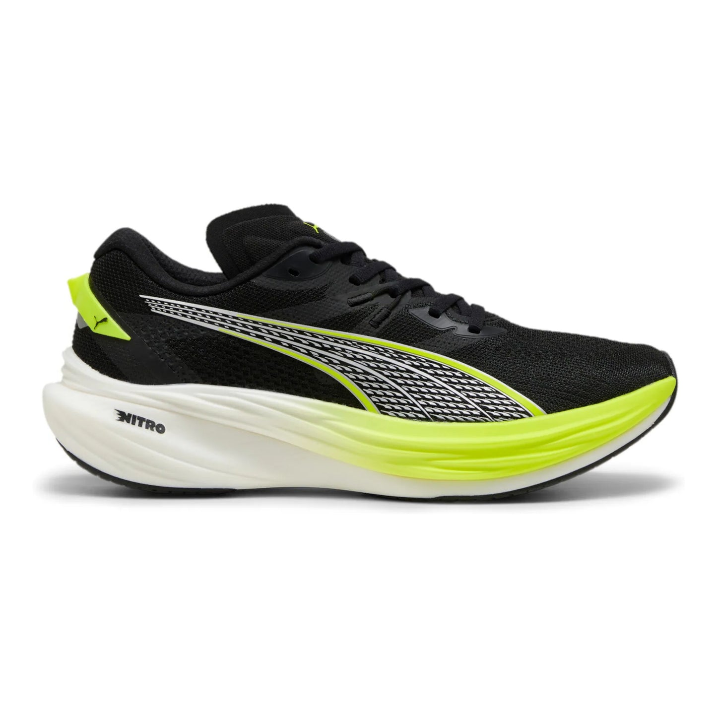 Puma Deviate Nitro 3 Neutral running shoe Men - black, yellow