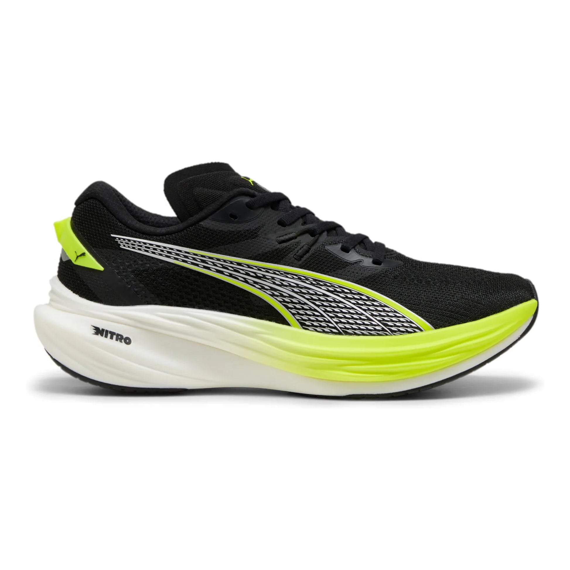 Puma Deviate Nitro 3 Neutral running shoe Men - black, yellow