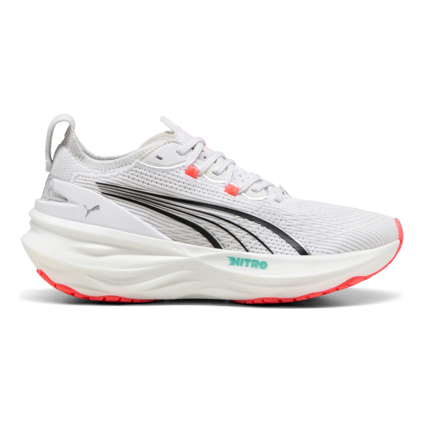 Puma ForeverRun Nitro 2 Stability Running Shoe Women-White,Red
