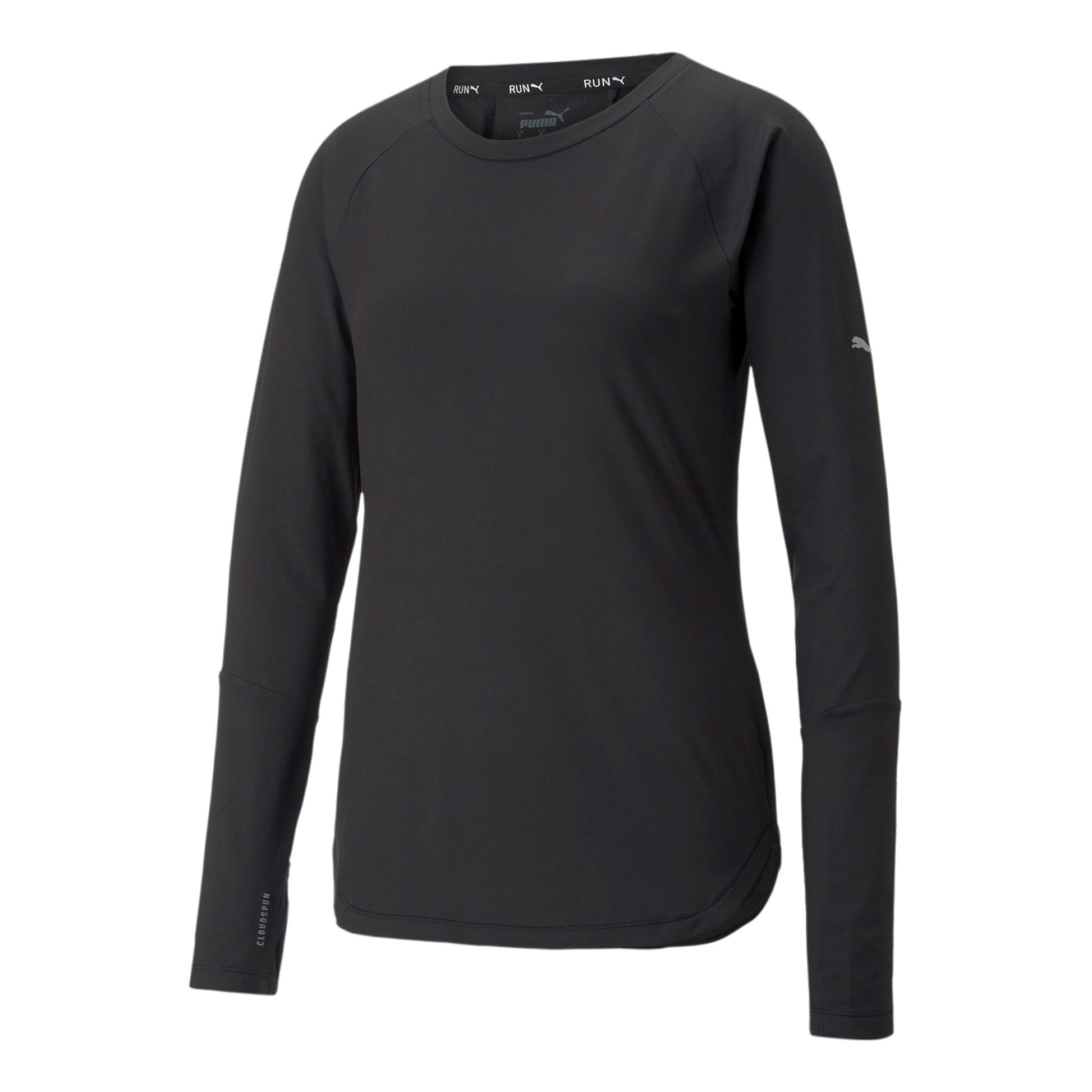Puma Cloudspun Long Sleeve Women-Black
