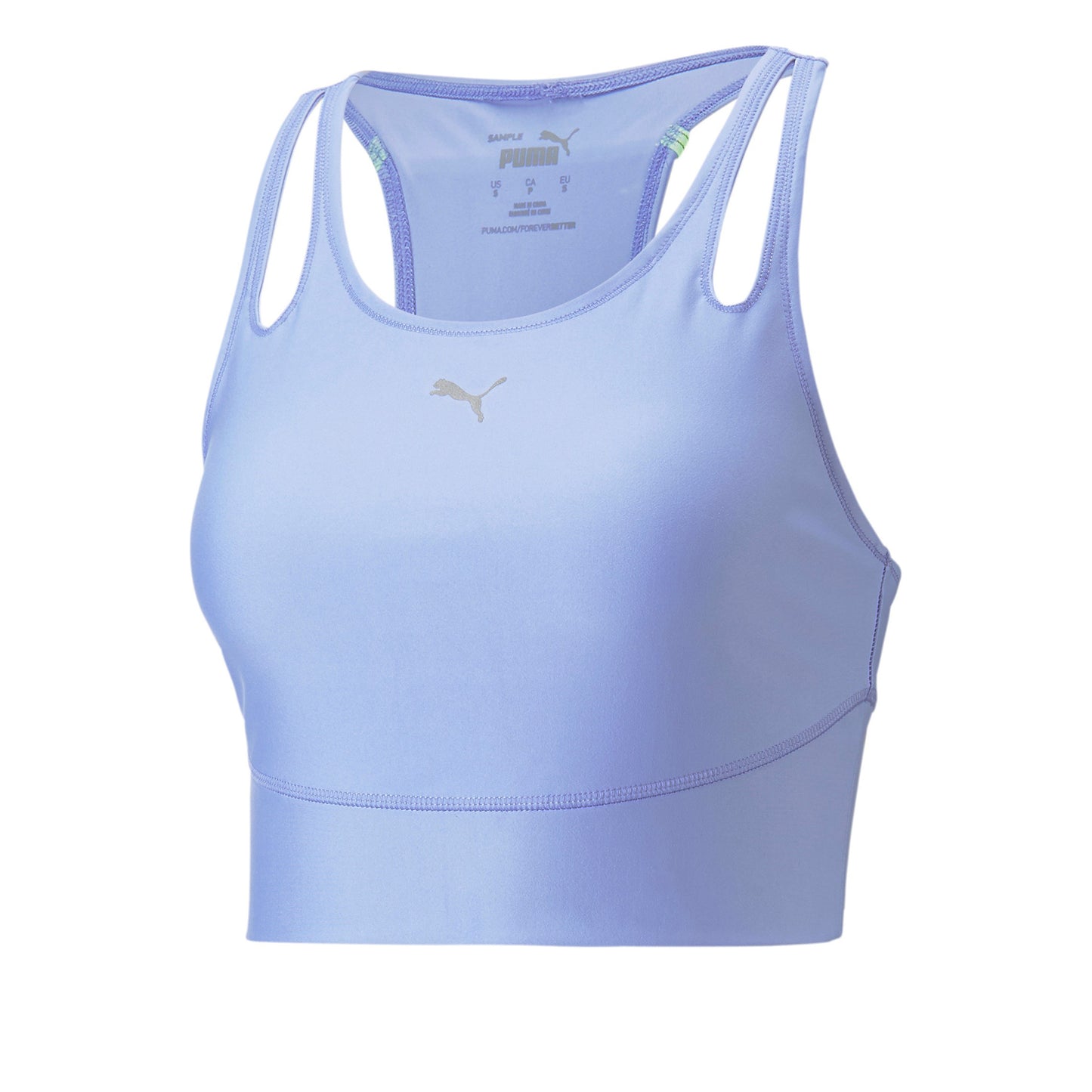 Puma Run Ultraform Crop Sports Bras Women-Lilac