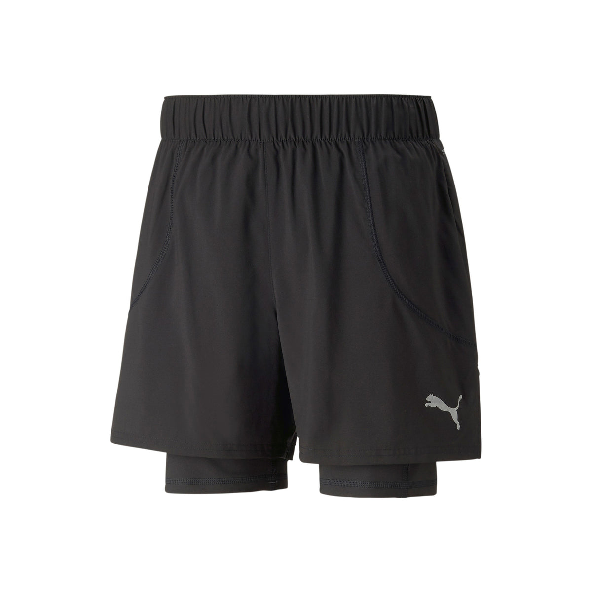 Puma Run 2in1 5in Shorts Men-Black