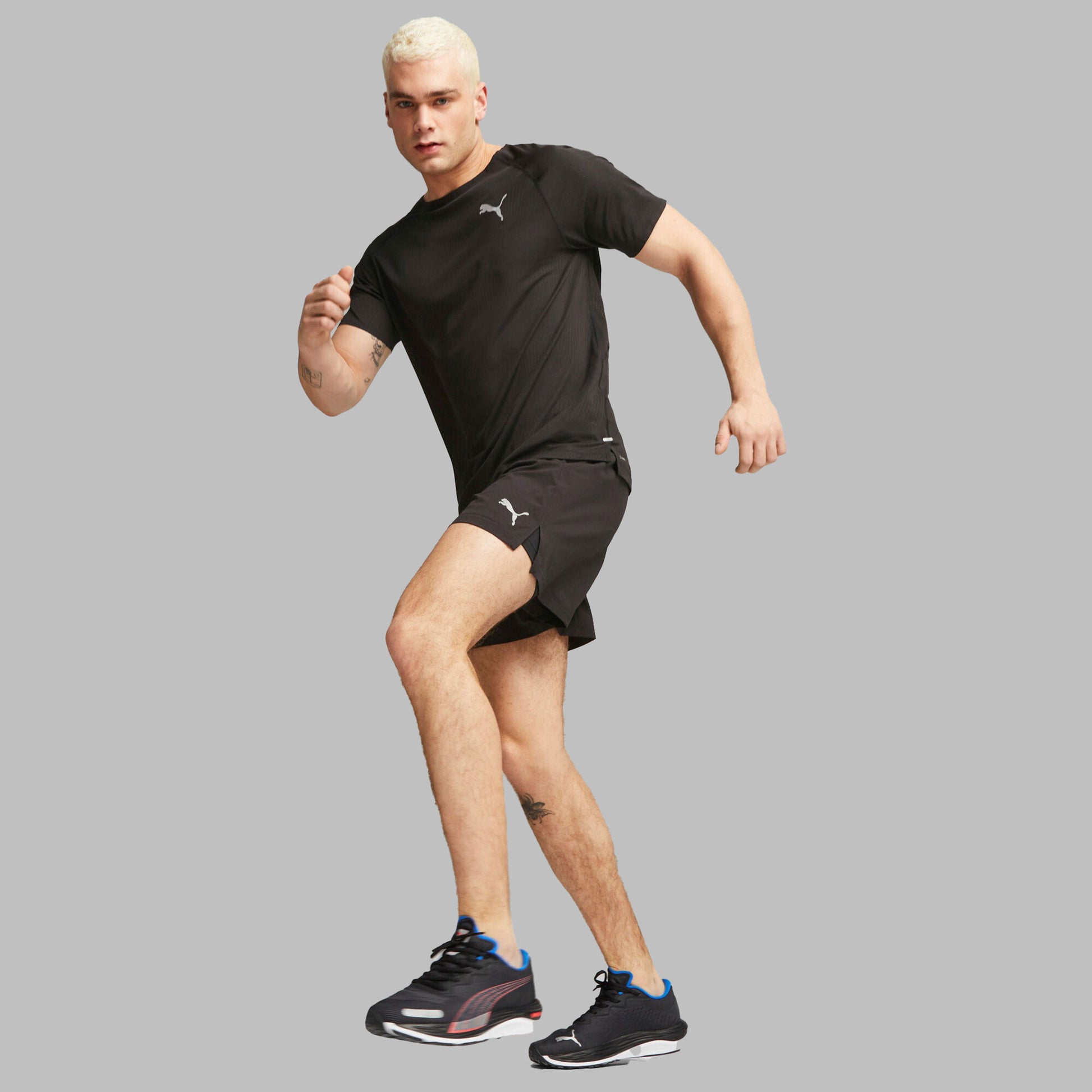 Puma Run Ultraweave 2in1 Shorts - black